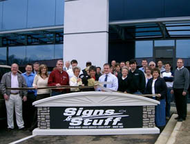 Ribbon Cutting at current location 2006